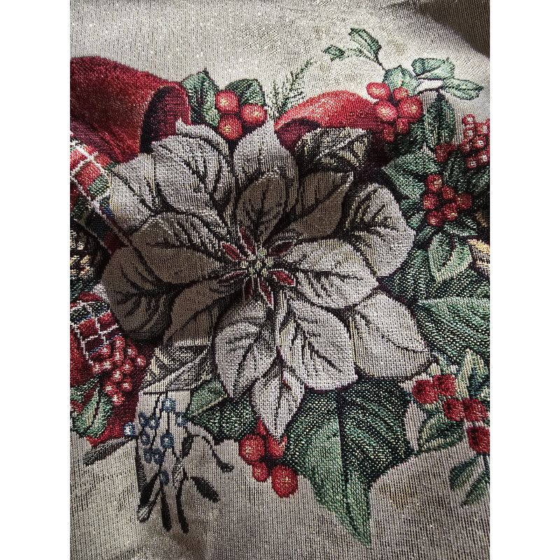 Luxury jacquard tablecloth “Etoile de Noël”