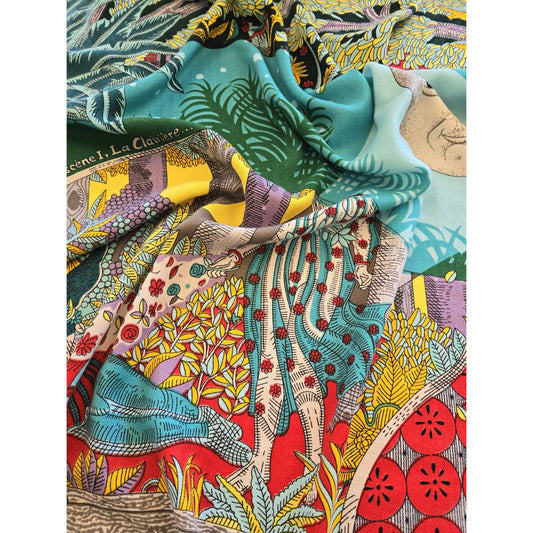 Silk Cashmere Shawl "Dreams"