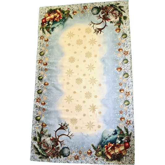 Luxury jacquard tablecloth "Noel"