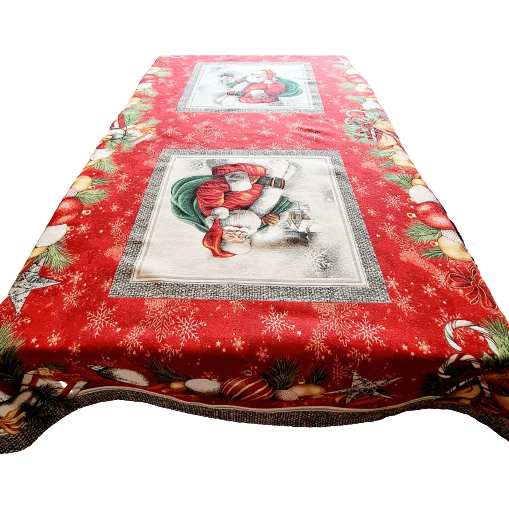 Luxury jacquard tablecloth "Christmas Party"