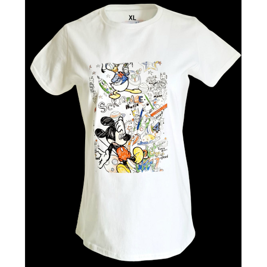 " Mickey Mouse Scramble"  T-Shirt