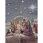 Luxury square jacquard tablecloth "Christmas Eve"