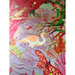 Luxury Double Sided Silk Twill Scarf "Tigre Dans La Forêt"