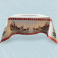 Luxury square jacquard tablecloth