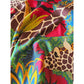 Luxury Double Sided Twill Silk Scarf "Giraffes"