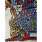 Luxury Double Sided Silk Twill Scarf "La Couture Sous Tous Ses Fils"