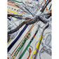 100% Twill Silk Scarf "La Course à l'Etrier"