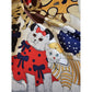 Square Polyester Scarf "Cats"