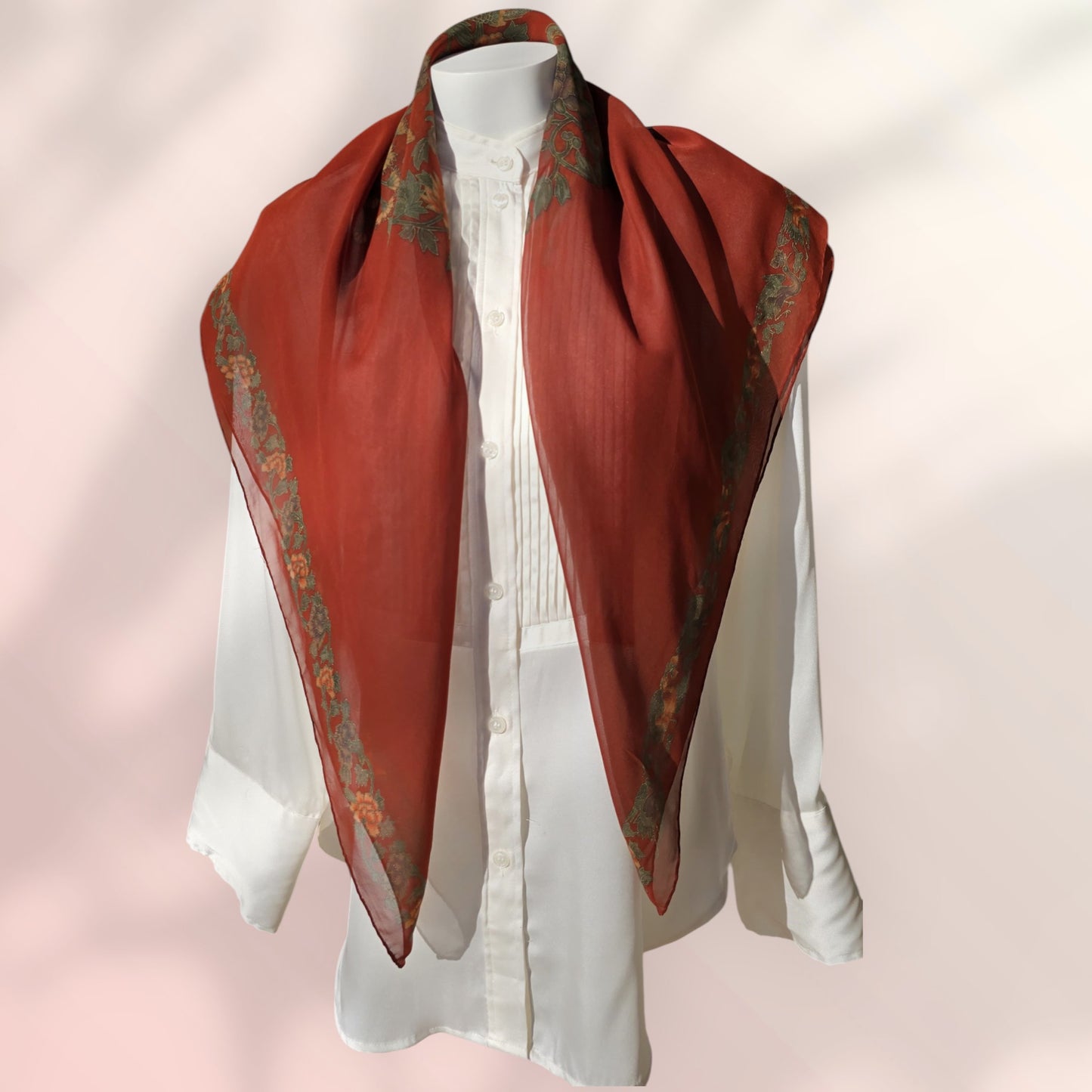 Vintage Rare Atelier Gianni Versace Pure Silk Scarf