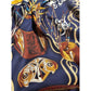 Pure Silk Twill Square Scarf "Le Tresor Indien"