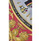 Vintage Rare Collectible Pure Silk Scarf Pablicité Calberson Petite Accident 70s