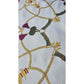 Vintage Collectible Pure Twill Silk Scarf Brand RICHEL Paris Hand Rolled edges 1970s