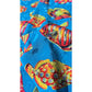 Vintage Italian Designer Enrico Coveri 100% Pure Silk Square Scarf ,1980s