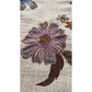 Hand Made 100% Wool Shawl With Fur Edges Trim