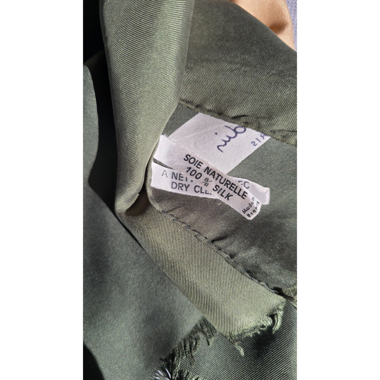 Vintage Pierre Cardin Paris Silk Scarf ,Modernist Geometric Design