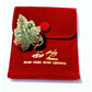 Ladybird Leaf Brooch