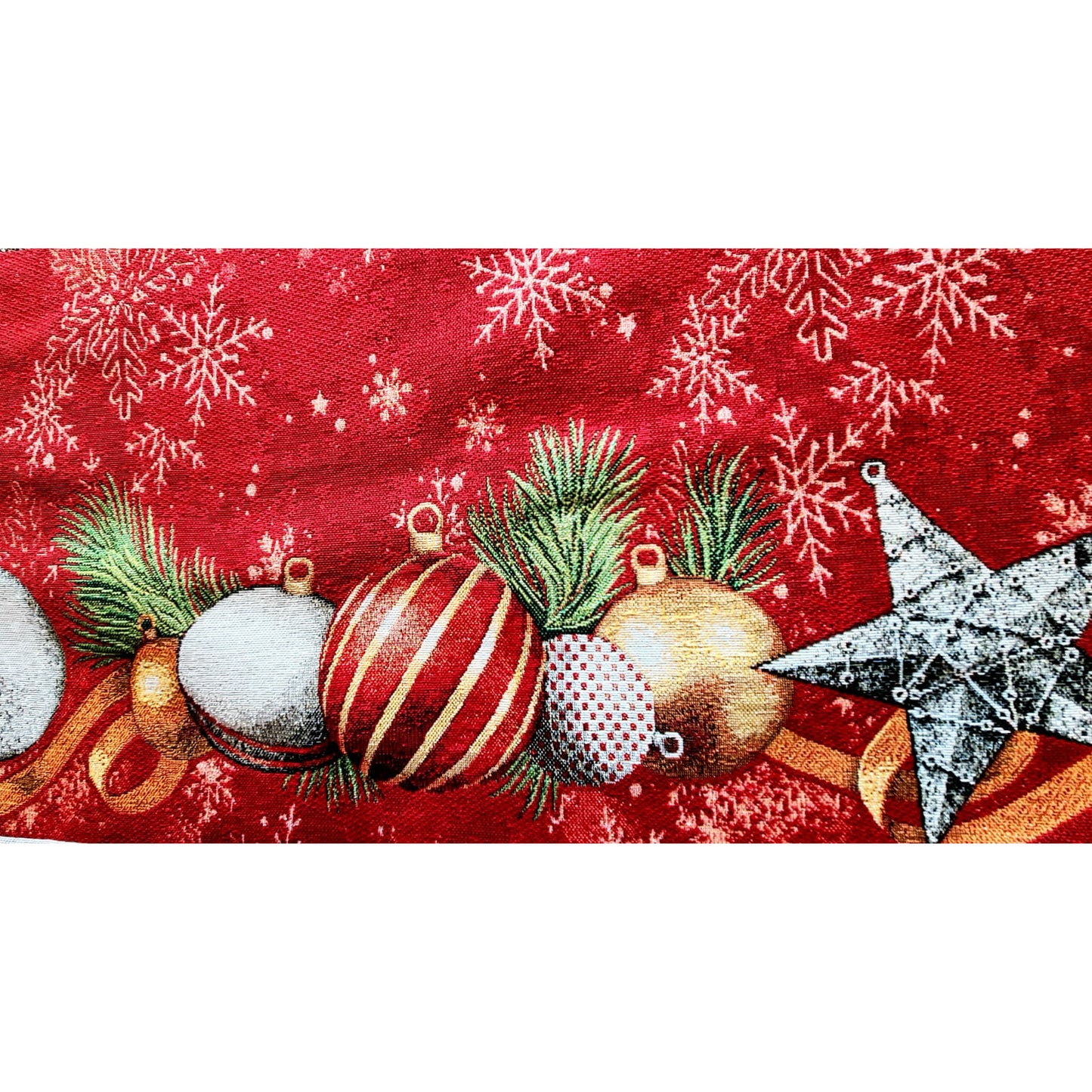 Luxury jacquard tablecloth "Christmas Party"