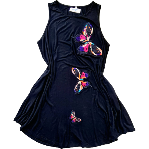 Butterflies Appliques Dress