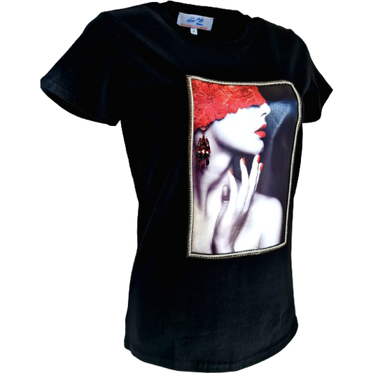 "Sensuel" Black T-Shirt