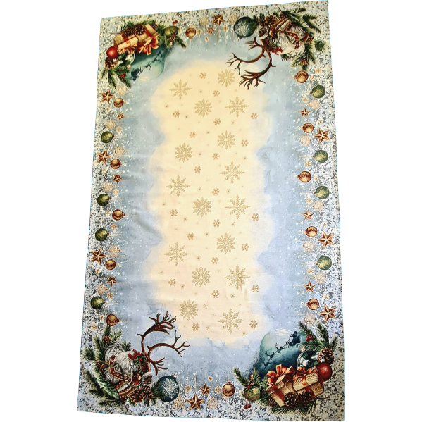 Luxury jacquard tablecloth "Noel"