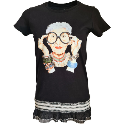 "Iris Apfel" T-Shirt