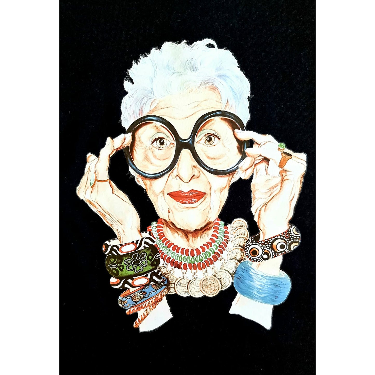 "Iris Apfel" T-Shirt