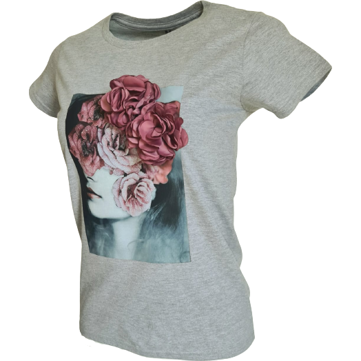 "Flower Lady" T-Shirt