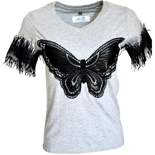 "Leather Butterfly" T-Shirt