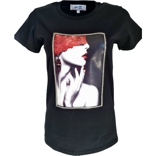 "Sensuel" Black T-Shirt