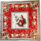 Luxury jaquard tablecloth "Christmas Party"